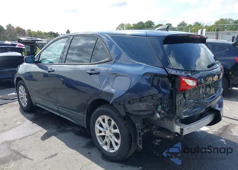 2018 Chevrolet Equinox Ls из США, поврежденный, VIN 3GNAXHEV9JL115596